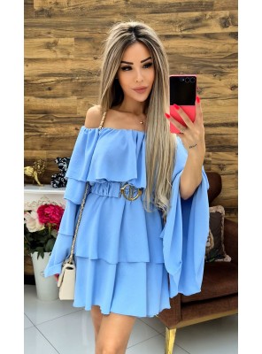 Рокля sherin в синьо